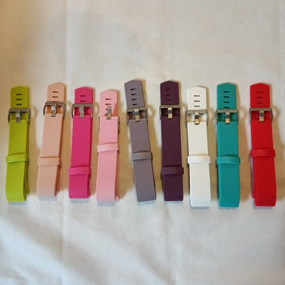 Fitbit Charge 2 Replacement Wristbands 9 Colors New Large Never Worn - Picture 1 of 2